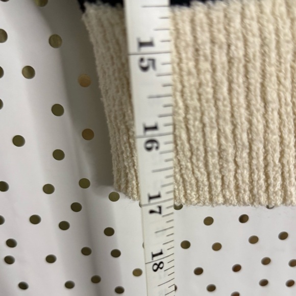 Free People Cream and Black Striped Knit Vest - Picture 4 of 7